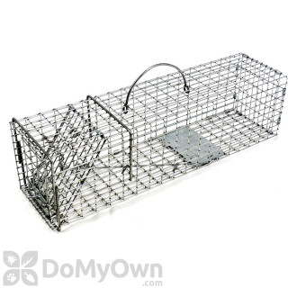 Havahart Easy Set Galvanized Steel 32 In. Live Raccoon Trap 1085