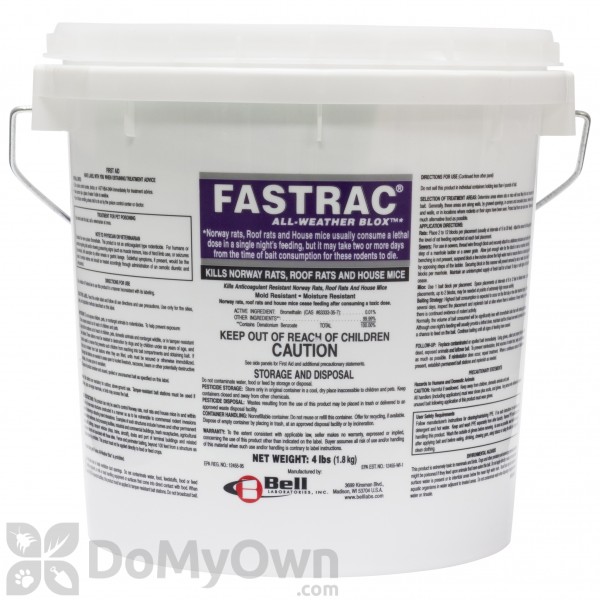Fastrac Blox, Fastrac Rodent Bait - Free Shipping