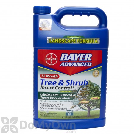 Bio Advanced 12 Month Tree & Shrub Insect Control Landscape Formula CASE (4 gallons)
