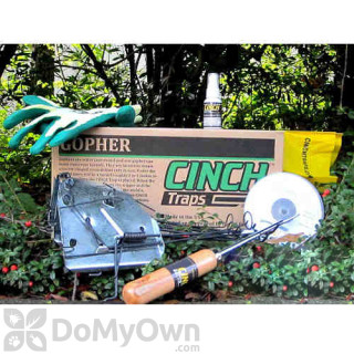 image of CINCH Traps Medium Gopher Trap Deluxe Kit 3-pack