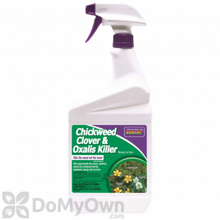 Bonide Chickweed, Clover & Oxalis Killer RTU CASE (12 quarts)