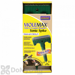 image of Bonide Molemax Sonic Spike (Solar) CASE (6 spikes)