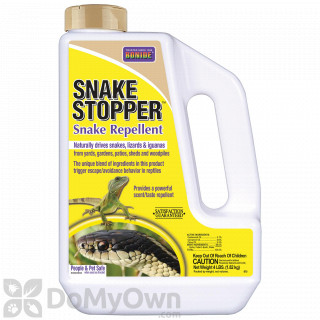 image of Bonide SNAKE STOPPER CASE (4 x 4 lb shaker jugs)