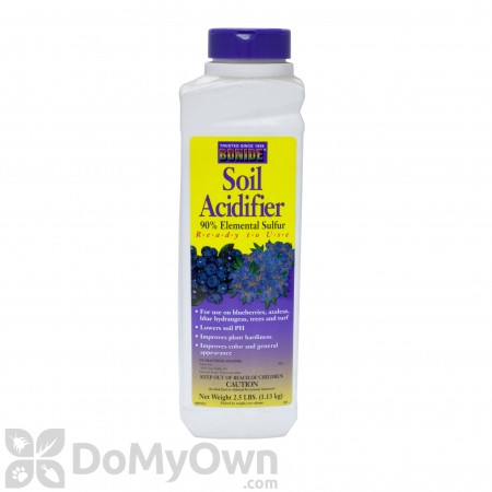 Bonide Soil Acidifier - CASE (12 x 2.5 lb bottles)