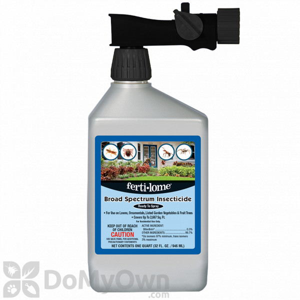 Ferti-Lome Broad Spectrum Insecticide RTS CASE (12 quarts)