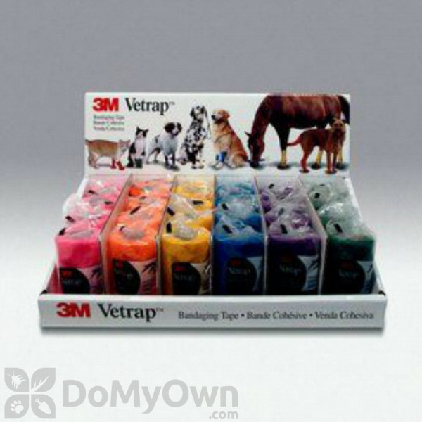 3M Vetrap Bandaging Tape Assorted