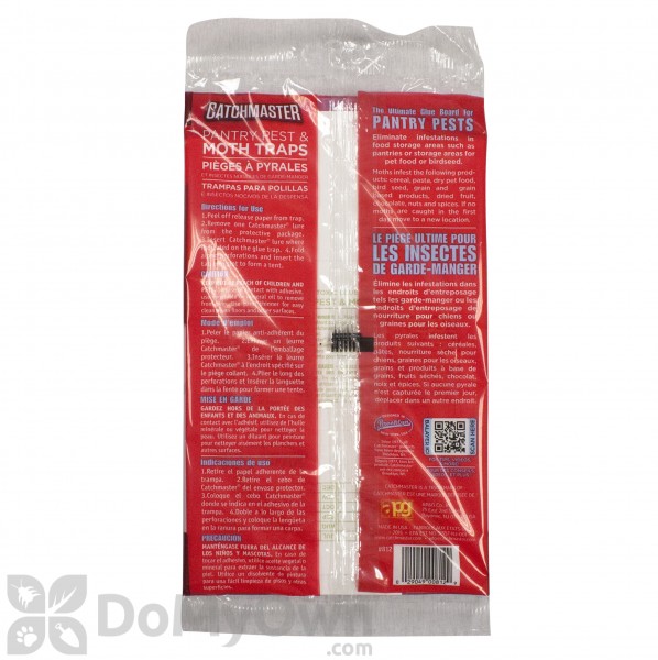Catchmaster Pantry Pest Moth Traps (2-Pack) - 812B - For Indian Meal, Mediterranean, Tobacco Moths
