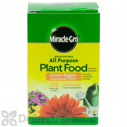 Miracle-Gro Water Soluble All Purpose Plant Food - 8 oz