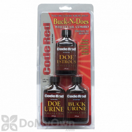 Code Red Buck N Does Combo - CASE (6 x 3 bottle packs)