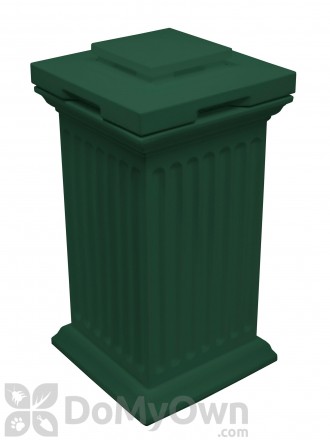 Savannah Column Storage and Waste Bin - Green