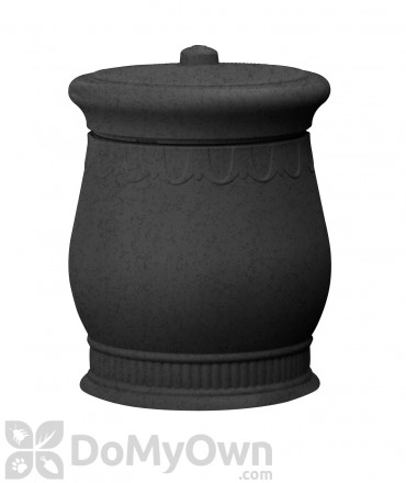 Savannah Urn Storage and Waste Bin - Dark Granite