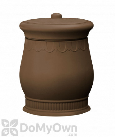 Savannah Urn Storage and Waste Bin - Oak