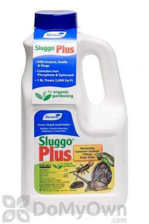 Monterey Sluggo Plus Snail & Slug Killer - 5 lb - CASE