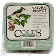 Coles Wild Bird Products Natural Peanut Suet NPSU - SINGLE