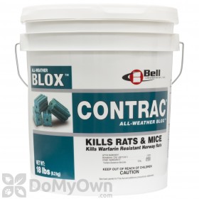 Contrac All-Weather Blox Rodenticide 18 lbs.