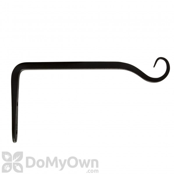 Panacea Black Forged Straight Hook For Bird Feeders