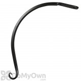 Panacea Black Forged Curved Hook For Bird Feeders 12 in. (89411)