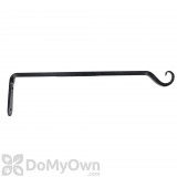 Panacea Black Forged Straight Hook 15 in.