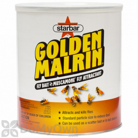 Golden Malrin Fly Bait - CASE (6 x 5 lb. jars)