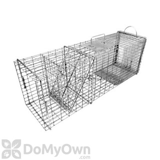 image of Tomahawk Rigid Live Trap flush mount Model 608 2 (Raccoon & Woodchuck sized animals)