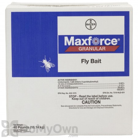 Maxforce Granular Fly Bait - 40 LB.
