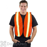 MCR V201R Safety Vest with Reflective Stripe