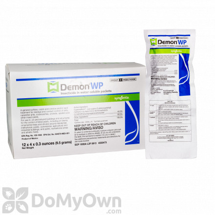Demon WP Insecticide CASE (12 envelopes)
