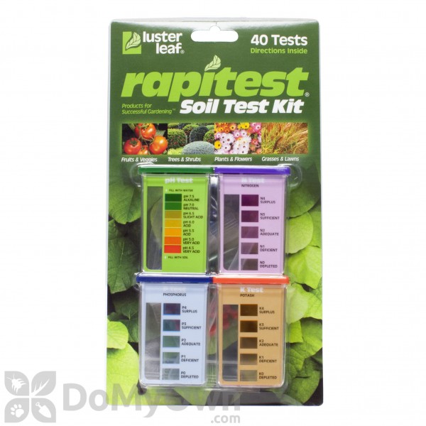 Rapitest Soil Test Kit Color Chart