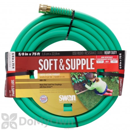 Swan Soft & Supple Water Hose (5/8 in x 75 ft)