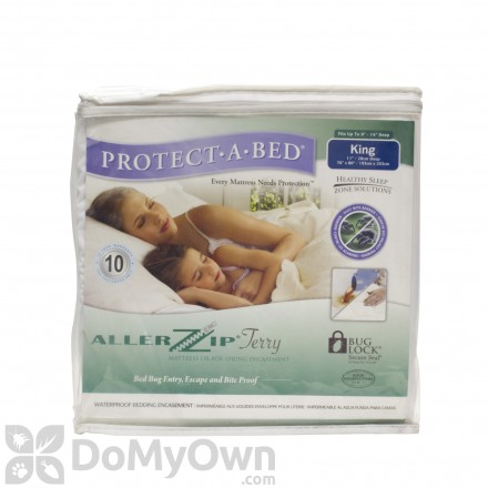 Protect-A-Bed AllerZip Bed Bug Mattress Cover - Cal King