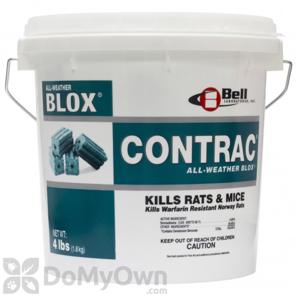 Contrac All-Weather Blox Rodenticide | Rodent Control - Free Shipping