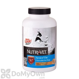 image of Nutri Vet Senior Vite Chewables for Older Dogs