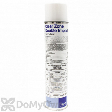 Clear Zone Double Impact Farm Fly Spray