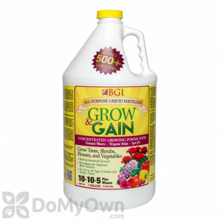 Grow & Gain All Purpose Liquid Fertilizer 10-10-5