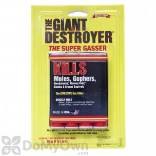 image of Giant Destroyer Smoke Bomb/Gasser - CASE (12 cards)