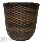 Pennington Round Rattan Planter 13 in.