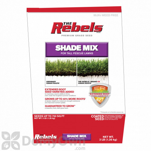 The Rebels Shade Mix for Tall Fescue 3 lbs.