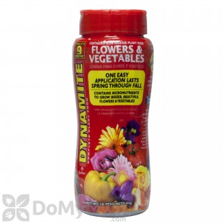 image of Dynamite Flower & Vegetable Plant Food 13-13-13