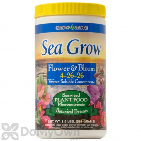 Grow More Sea Grow Plant Food 4-26-26