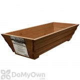 Pennington Flared Window Box Heartwood with Planter Guard 24 in.