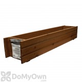 Pennington Window Box Heartwood with Planter Guard 36 in.