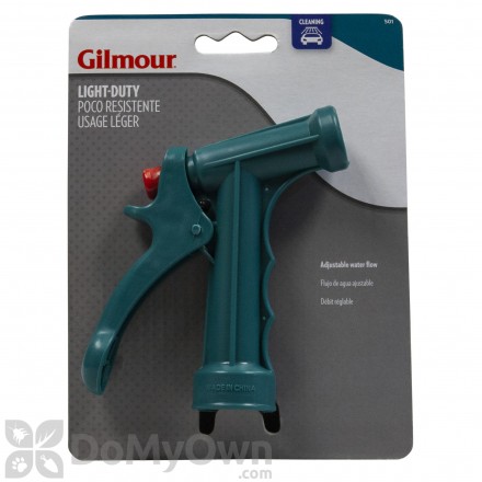 Gilmour 501 Poly Medium Size Pistol Grip Hose End Nozzle (501)