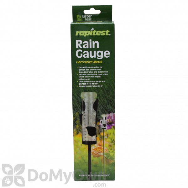 Luster Leaf Rapitest Decorative Metal Rain Gauge 1645