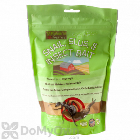 Maggies Farm Snail, Slug, and Insect Bait 1 lb - CASE