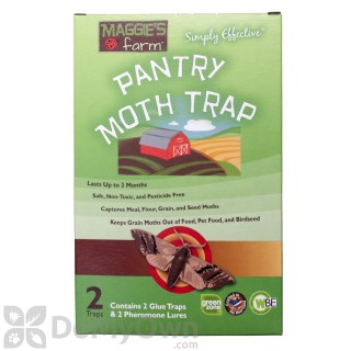 (3 Pack) Eliminator Pantry Moth Traps, Pheromone Moth Traps, 2 Pack