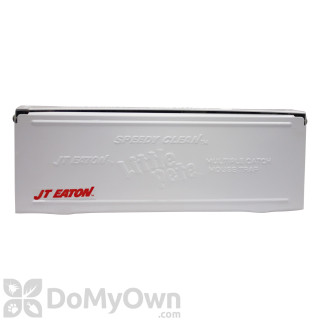 image of JT Eaton Speedy Clean Little Pete Slim Multiple Catch Mouse Trap - Solid Lid White 427WH