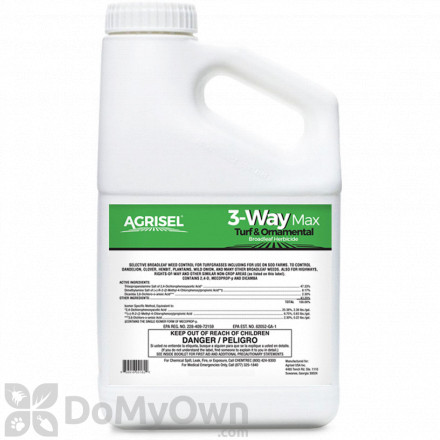 3 Way Max Turf and Ornamental Broadleaf Herbicide - Gallon