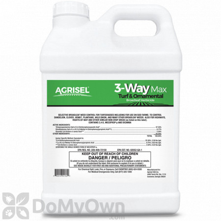 3 Way Max Turf and Ornamental Broadleaf Herbicide - 2.5 Gallon