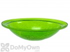 Achla Designs Crackle Glass Bowl Fern Green Bird Bath (no cradle) (CGB-05FG)
