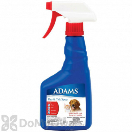 Adams Flea and Tick Spray for Dogs and Cats